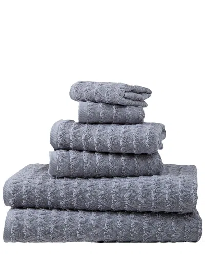 OZAN PREMIUM HOME OZAN PREMIUM HOME AZURE COLLECTION 6PC TOWEL SET