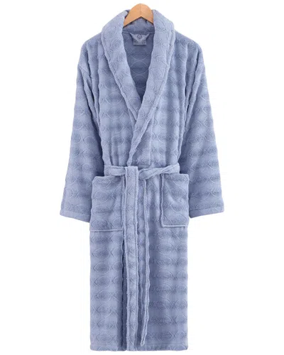 Ozan Premium Home Esperance Bathrobe In Blue