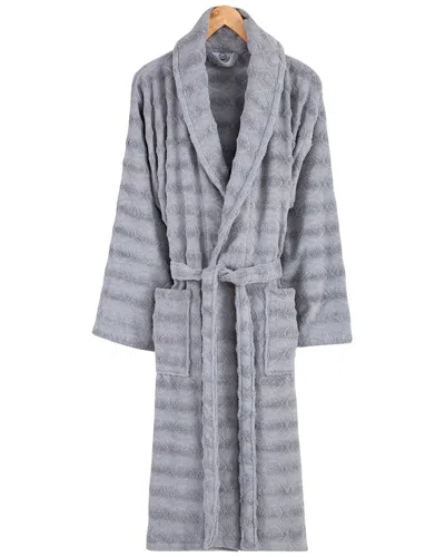 Ozan Premium Home Esperance Bathrobe In Grey