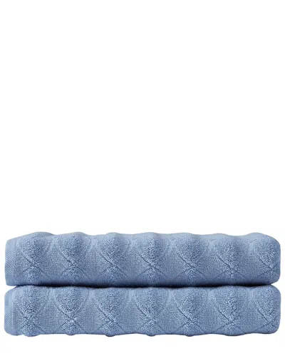 Ozan Premium Home Esperance Collection 2pc Bath Towel Set