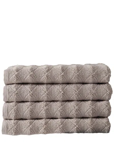 OZAN PREMIUM HOME OZAN PREMIUM HOME ESPERANCE COLLECTION 4PC BATH TOWELS