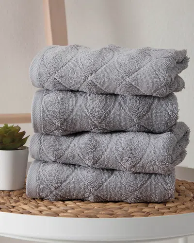 Ozan Premium Home Esperance Collection 4pc Hand Towel Set