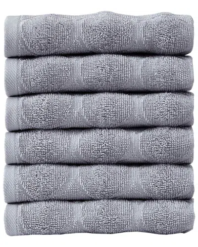 Ozan Premium Home Esperance Collection 6pc Washcloth Set
