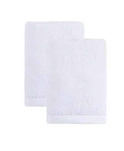 Ozan Premium Home Horizon Hand Towel 2-pc. Set Bedding In White