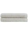 Ozan Premium Home Horizon Bath Towels Set Of 2 In Cream