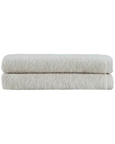 Ozan Premium Home Horizon Bath Towels Set Of 2 In Cream