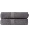 Ozan Premium Home Legend Bath Sheets Set Of 2 In Grey