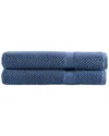 Ozan Premium Home Maui Bath Towels Set Of 2 In Blue