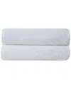 Ozan Premium Home Opulence Bath Sheets Set Of 2 In White