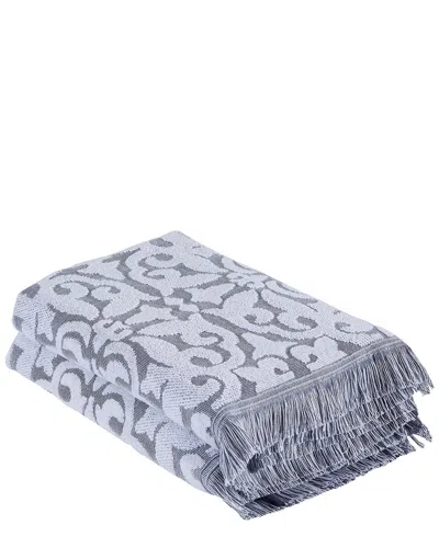 Ozan Premium Home Panache Bath Towels 2pc Set In Blue