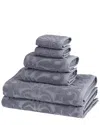 Ozan Premium Home Patchouli 6-pc. Bath Towel Set