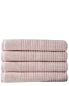Ozan Premium Home Sorano Collection 4pc Bath Towel Set