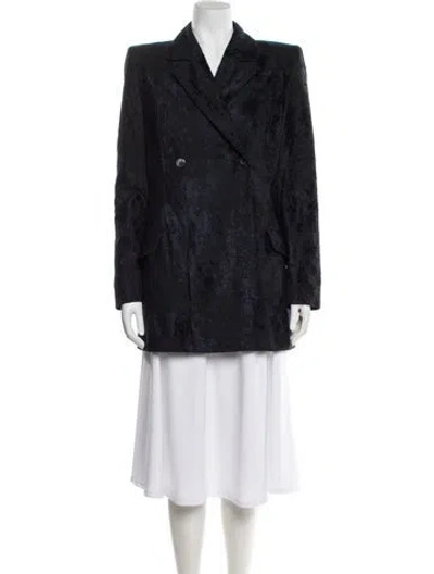 Pre-owned Ozbek Blazer In Black