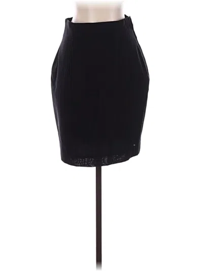 Pre-owned Ozbek Formal Skirt In Black