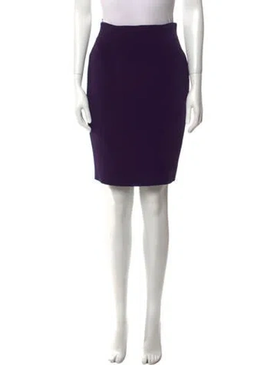 Pre-owned Ozbek Knee-length Skirt In Blue