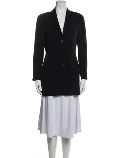 Pre-owned Ozbek Vintage 1990's Blazer In Black