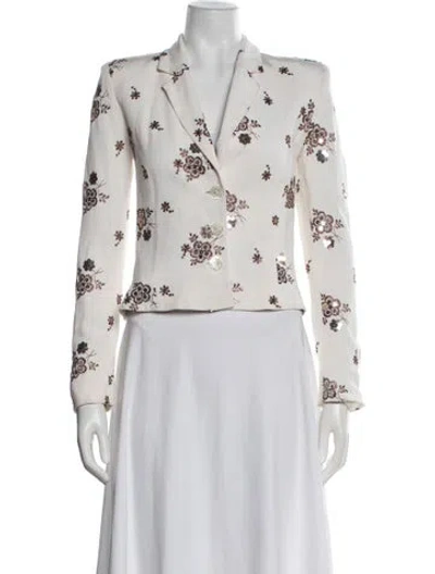 Pre-owned Ozbek Vintage 1990's Blazer In Neutral