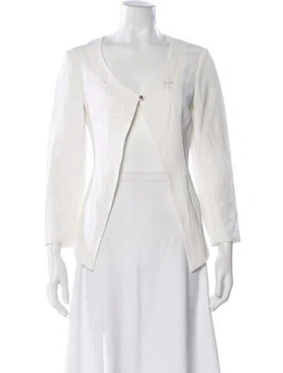 Pre-owned Ozbek Vintage 1990's Jacket In Neutral
