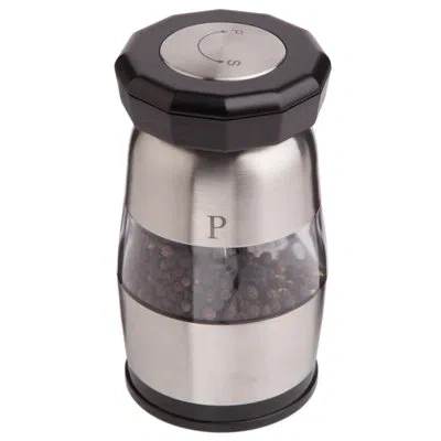 Ozeri Duo Ultra Grinder 2-in-1 Salt & Pepper Combination Mill In Silver