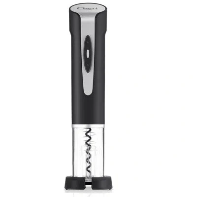 Ozeri Prestige Ii Cordless Electric Wine Opener In Black