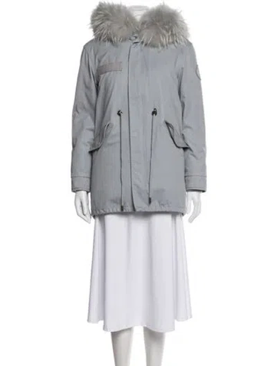 Pre-owned Ozlana Parka In Gray