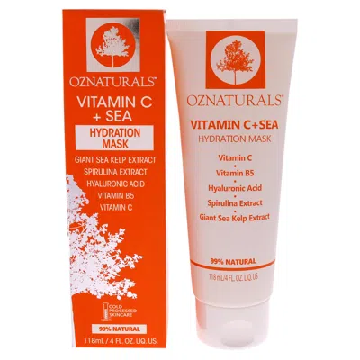 Oznaturals Vitamin C Plus Sea Hydration Mask By  For Unisex - 4 oz Mask In Orange