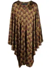 Ozwald Boateng Printed Silk Kaftan