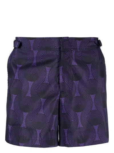 OZWALD BOATENG OZWALD BOATENG PRINTED SWIM SHORTS
