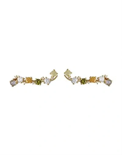 P D Paola April Gold Earrings Woman Earrings Gold Size - 925/1000 Silver