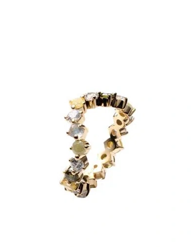 P D Paola April Gold Ring Woman Ring Gold Size 5.25 925/1000 Silver