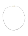 P D Paola Long Beat Chain Necklace Woman Necklace Silver Size - Brass, Rhodium-plated, 750/1000 Gold In Silver