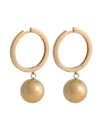 P D Paola Super Future Gold Earrings Woman Earrings Gold Size - 925/1000 Silver, 750/1000 Gold Plate