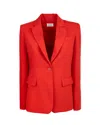 P.a.r.o.s.h Red Blazer In Red