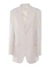 P.a.r.o.s.h Cream Colored Blazer In White