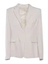 P.a.r.o.s.h Cream-colored Blazer In White
