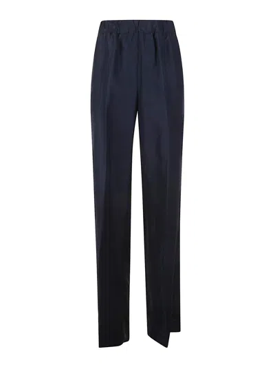P.a.r.o.s.h High-waisted Trousers In Blue