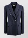 P.A.R.O.S.H LAPELS WIDE BLAZER DOUBLE-BREASTED