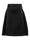 P.a.r.o.s.h Layered Detail Midi Skirt In Black