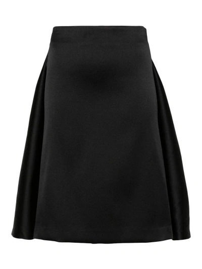 P.A.R.O.S.H FALDA SEMILARGA - NEGRO