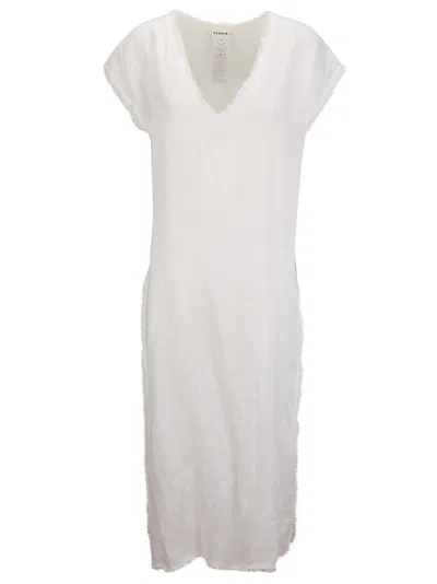 P.a.r.o.s.h Long Dress In White