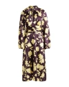 P.a.r.o.s.h P. A.r. O.s. H. Woman Midi Dress Plum Size Xs Silk, Elastane In Purple