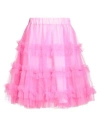 P.a.r.o.s.h P. A.r. O.s. H. Woman Mini Skirt Fuchsia Size S Polyamide In Pink