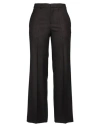 P.a.r.o.s.h P. A.r. O.s. H. Woman Pants Dark Brown Size L Virgin Wool, Elastane