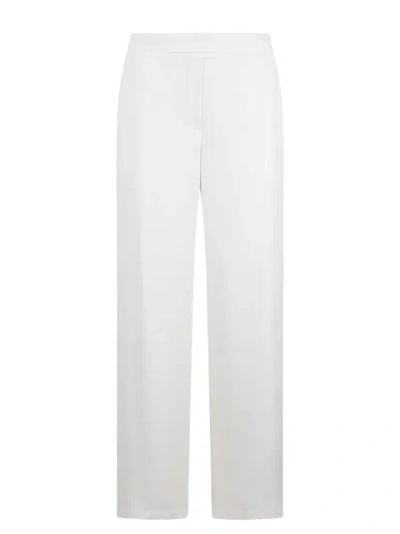 P.a.r.o.s.h Panty Wide Leg Trousers In White