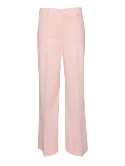 P.a.r.o.s.h Pink Cotton Trousers