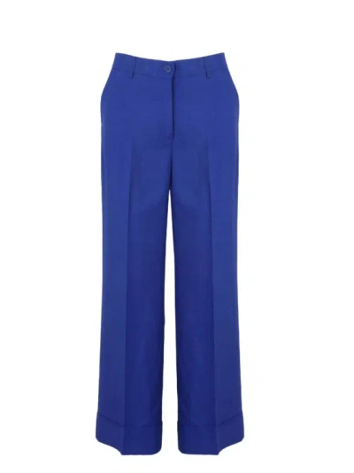 P.a.r.o.s.h Raisa Pant In Blue