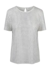 P.a.r.o.s.h Rhinestone-embellished Blouse In White