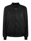 P.a.r.o.s.h Crystal-embellished Bomber Jacket In Black