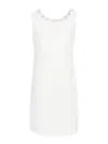P.a.r.o.s.h Sequin-embellished Mini Dress In White