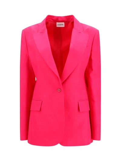 P.a.r.o.s.h . Single Breasted Blazer In Pink